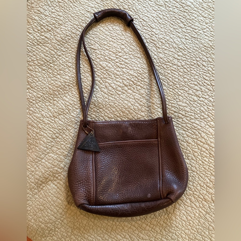 Brown Leather Shoulder Bag
